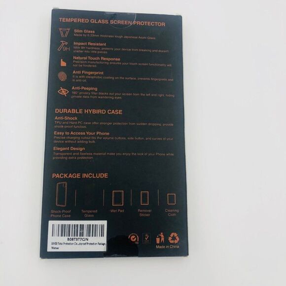 Brand New SIMEX TOTAL PROTECTION Clear Hybird Case & Screen Protector For iPhone - Picture 5 of 5